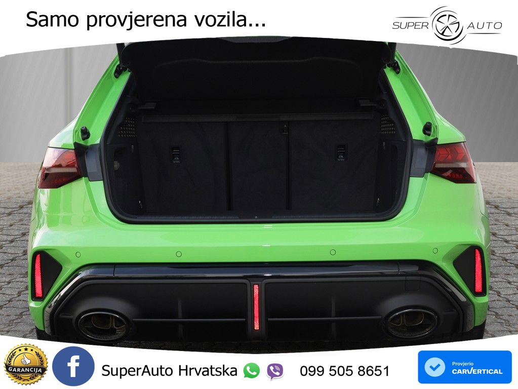 Audi RS3 Sportback 2.5 TFSI (400 KS) quattro S tronic LED+GR SJED+ACC