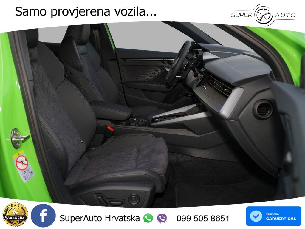 Audi RS3 Sportback 2.5 TFSI (400 KS) quattro S tronic LED+GR SJED+ACC