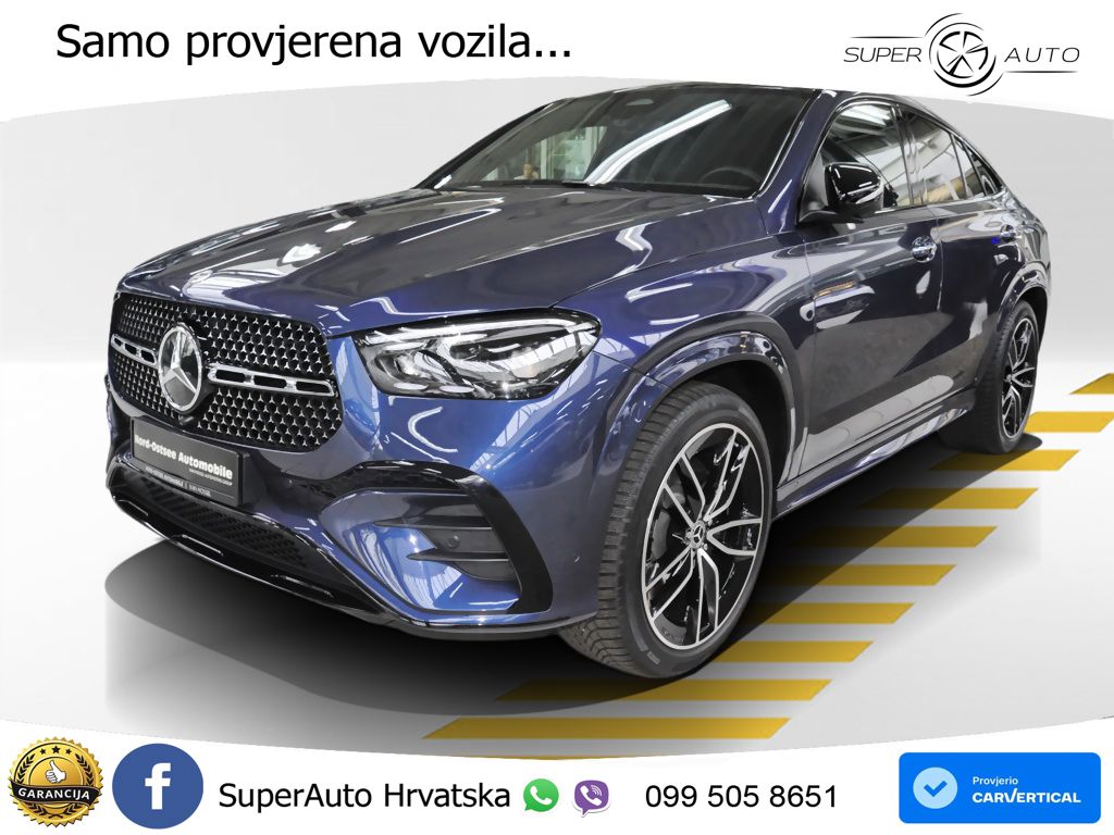 Mercedes GLE Coupe 450d (367 KS) EQ Boost 4MATIC 9G-TRONIC AMG LED+GR SJED+ACC