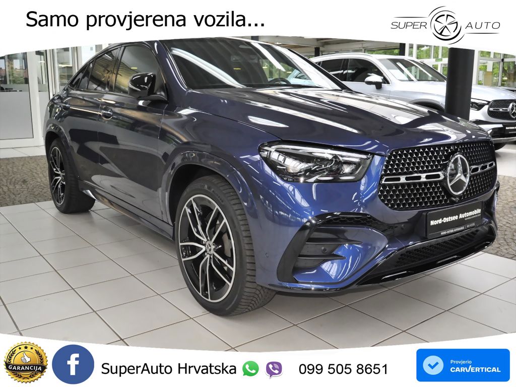 Mercedes GLE Coupe 450d (367 KS) EQ Boost 4MATIC 9G-TRONIC AMG LED+GR SJED+ACC