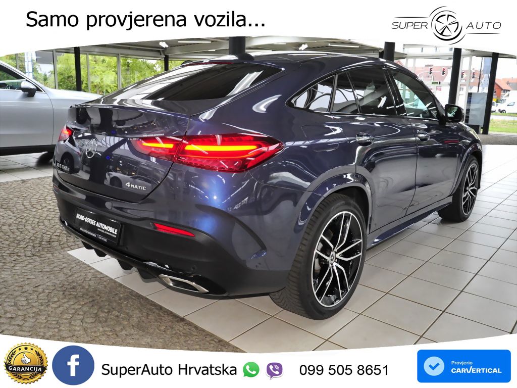 Mercedes GLE Coupe 450d (367 KS) EQ Boost 4MATIC 9G-TRONIC AMG LED+GR SJED+ACC