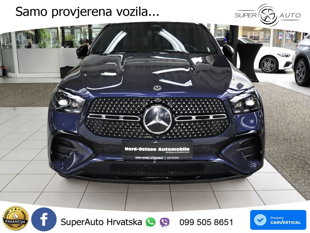 Mercedes GLE Coupe 450d (367 KS) EQ Boost 4MATIC 9G-TRONIC AMG LED+GR SJED+ACC