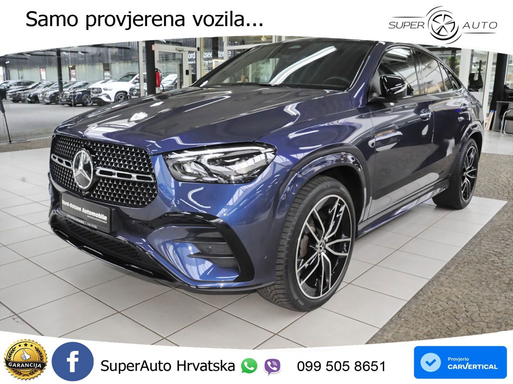 Mercedes GLE Coupe 450d (367 KS) EQ Boost 4MATIC 9G-TRONIC AMG LED+GR SJED+ACC