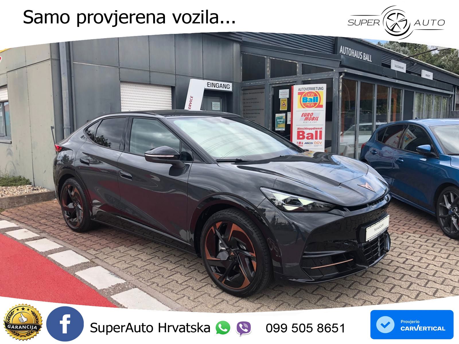 Cupra Tavascan 82 kWh (340 KS)  4WD VZ LED+GR SJED+ACC