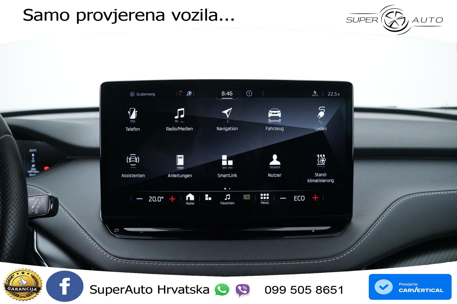 Škoda Enyaq iV 80x 82 kWh (265 KS) AWD SportLine