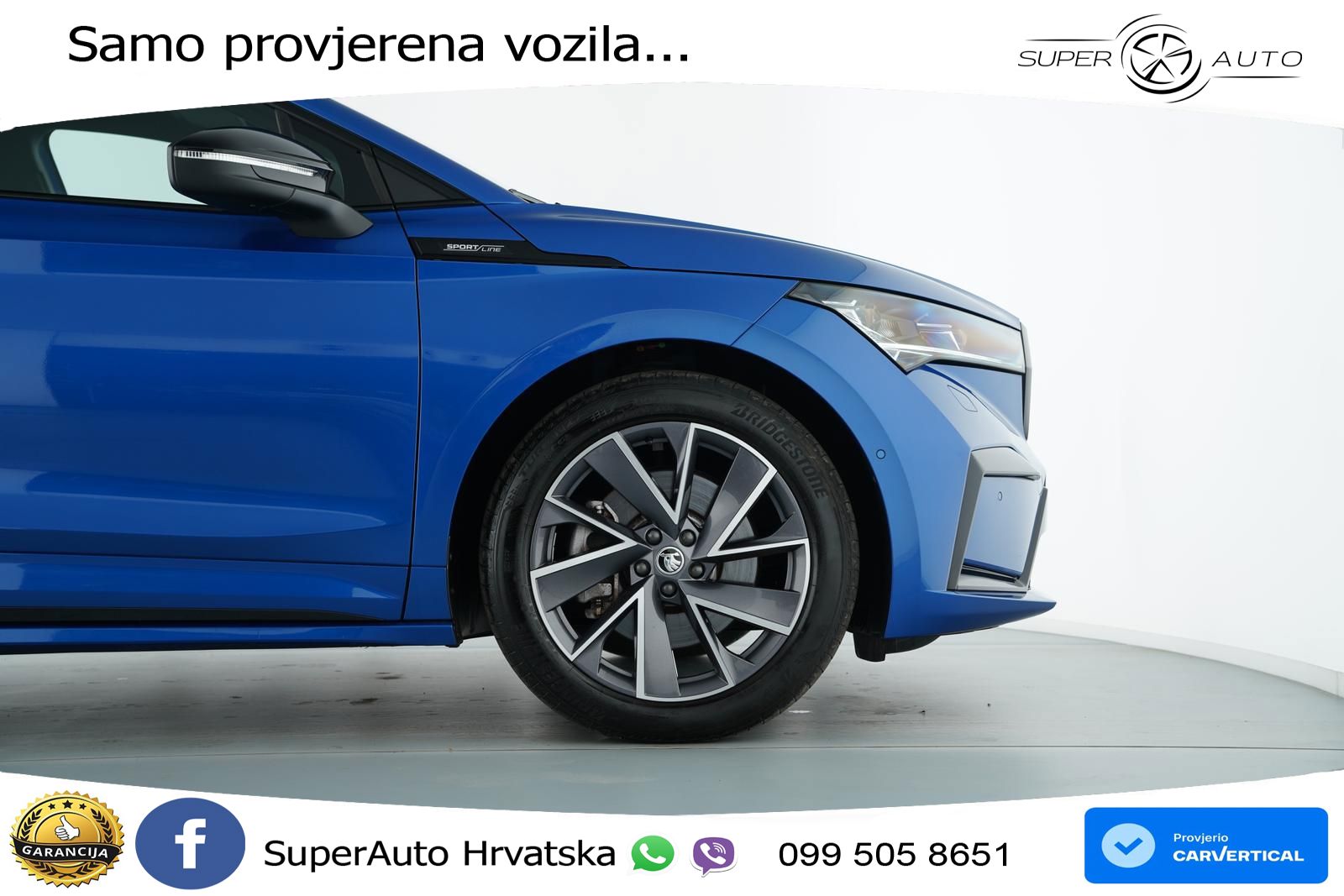 Škoda Enyaq iV 80x 82 kWh (265 KS) AWD SportLine