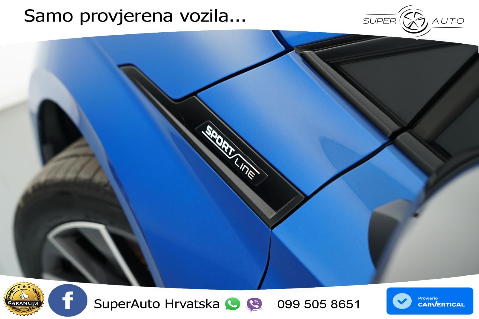 Škoda Enyaq iV 80x 82 kWh (265 KS) AWD SportLine