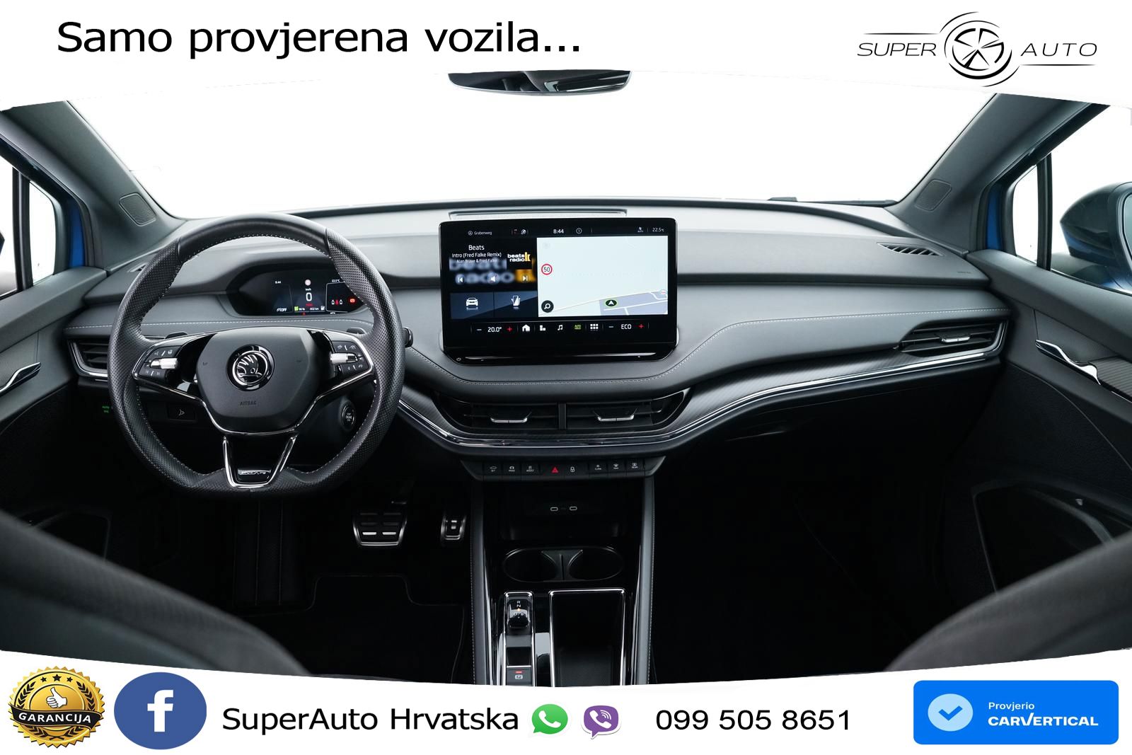 Škoda Enyaq iV 80x 82 kWh (265 KS) AWD SportLine