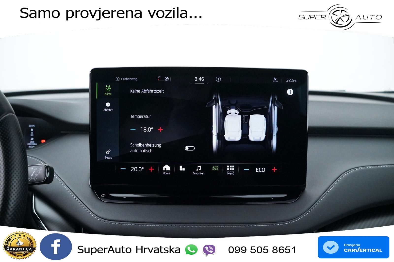 Škoda Enyaq iV 80x 82 kWh (265 KS) AWD SportLine