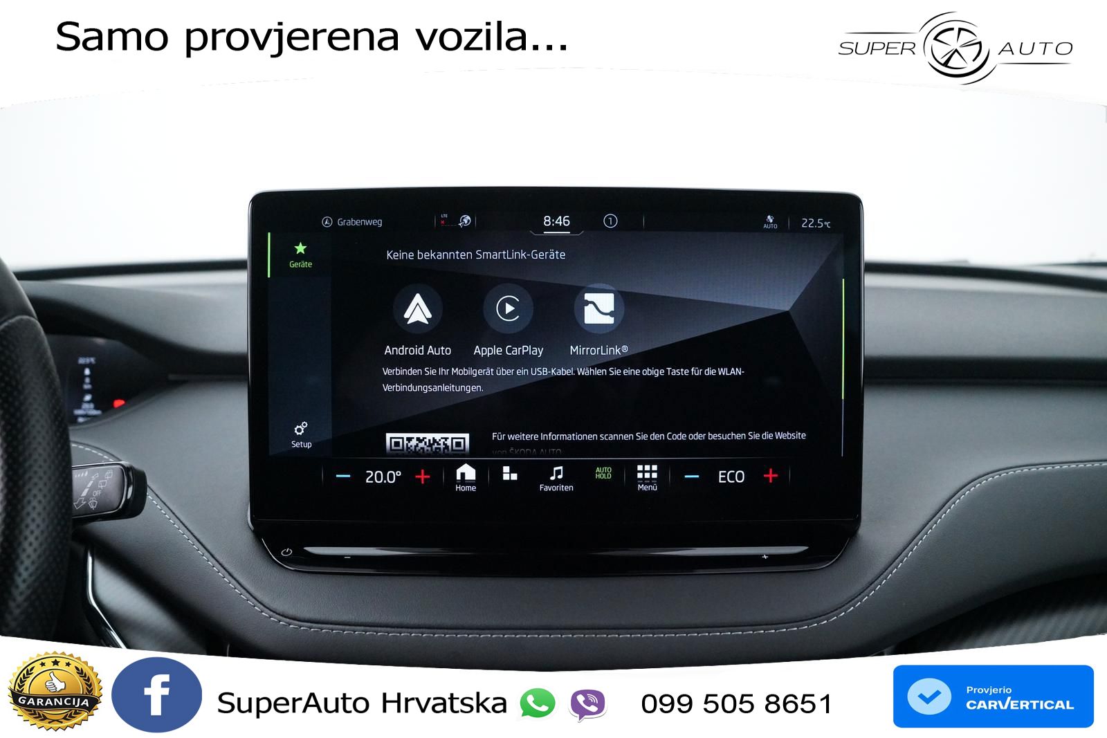 Škoda Enyaq iV 80x 82 kWh (265 KS) AWD SportLine