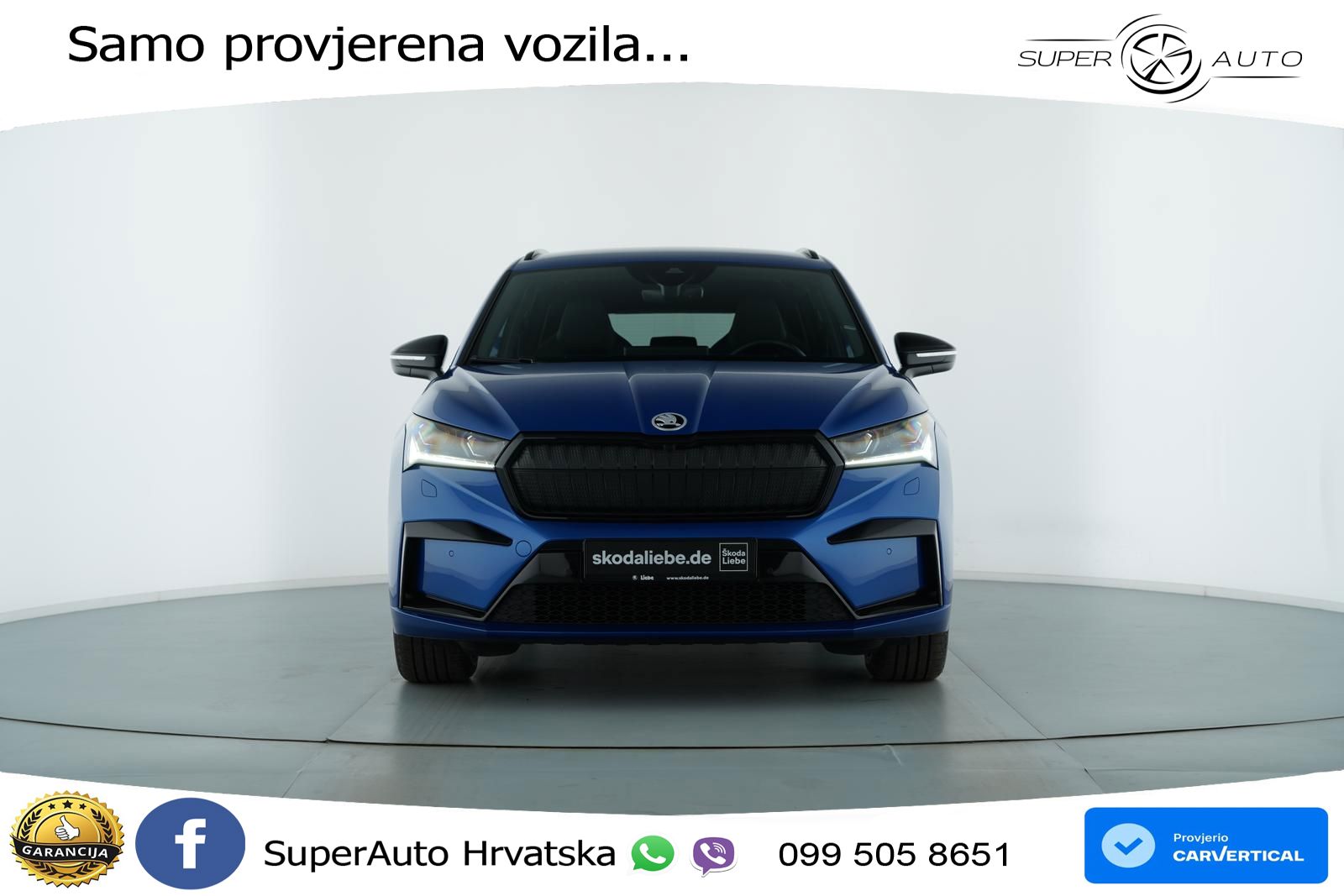 Škoda Enyaq iV 80x 82 kWh (265 KS) AWD SportLine
