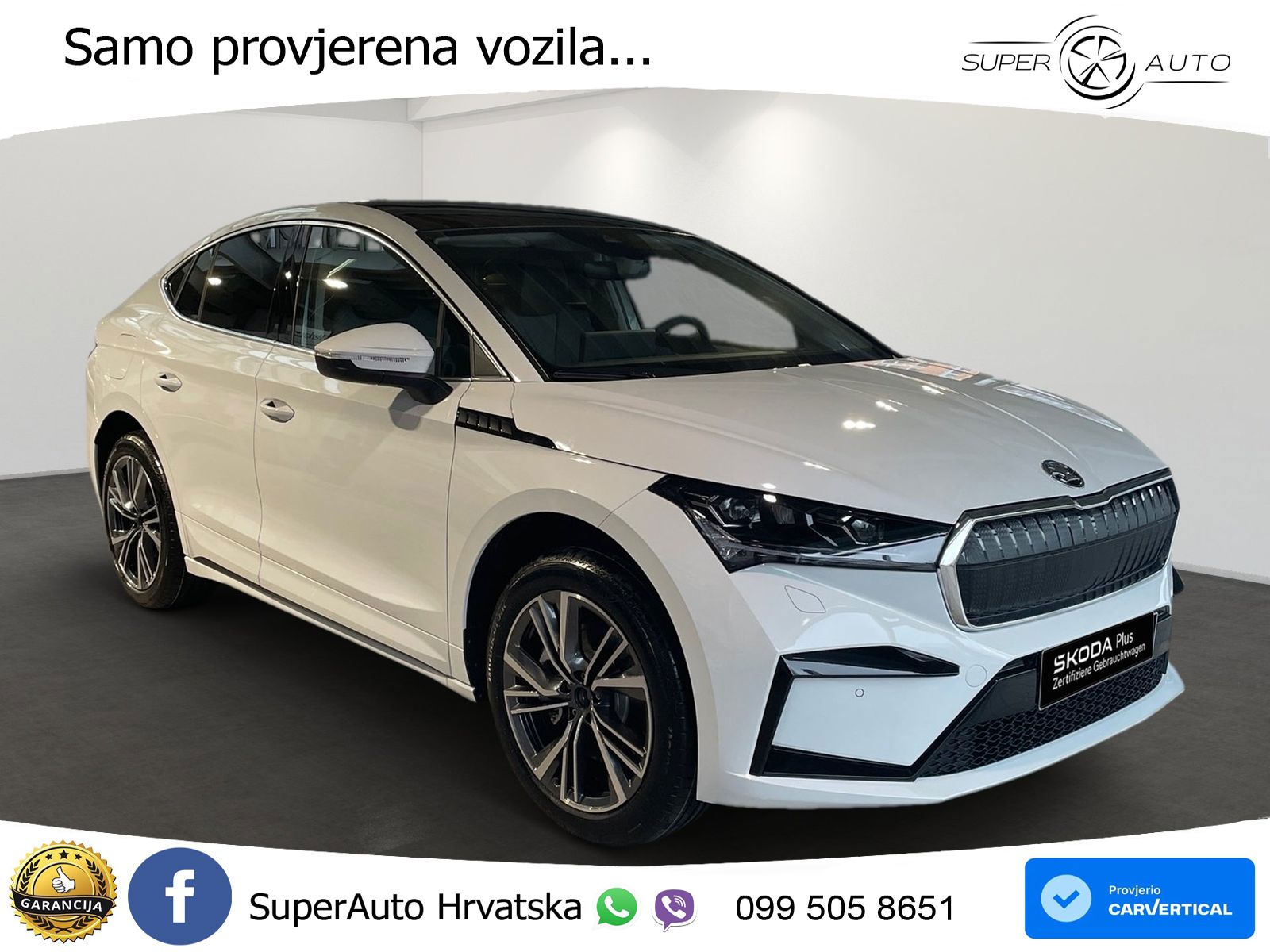 Škoda Enyaq Coupe 85x 82 kWh (286 KS) AWD Loft LED+GR SJED+ACC