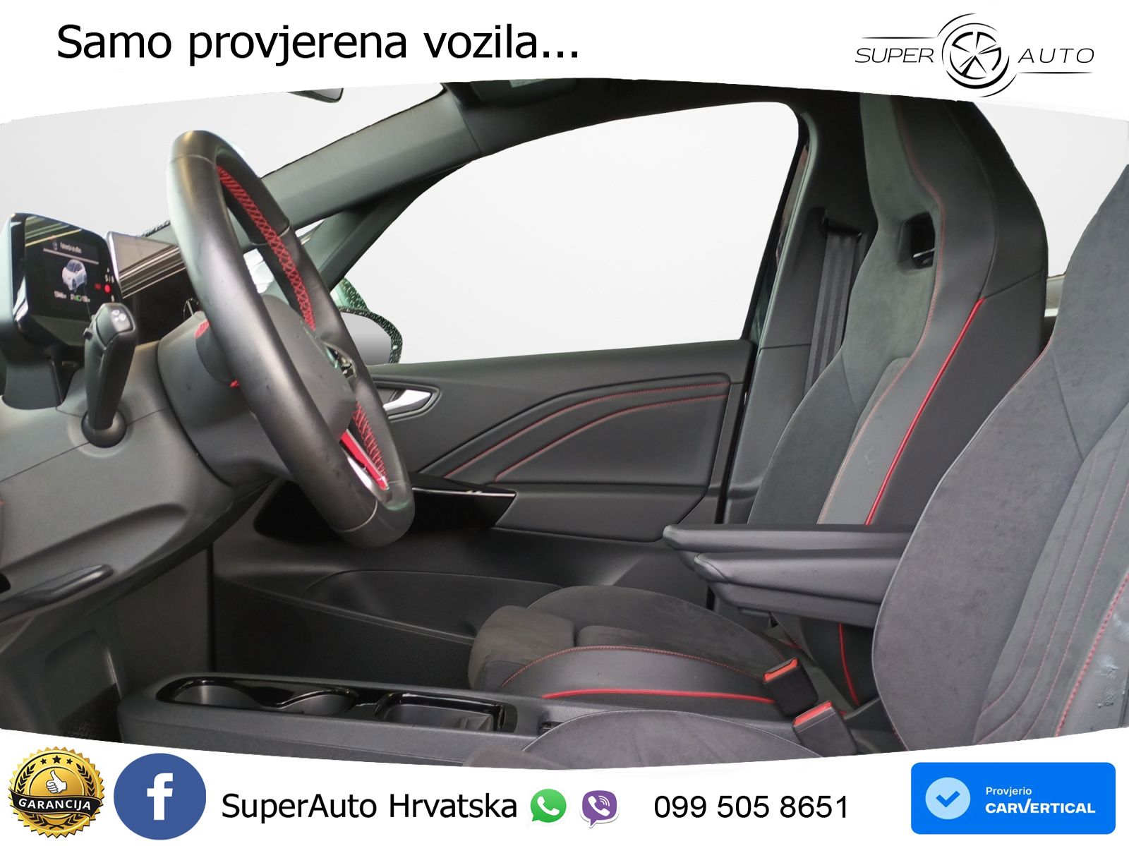 Volkswagen ID.3 GTX Performance 84 kWh (326 KS) LED+GR SJED+ACC