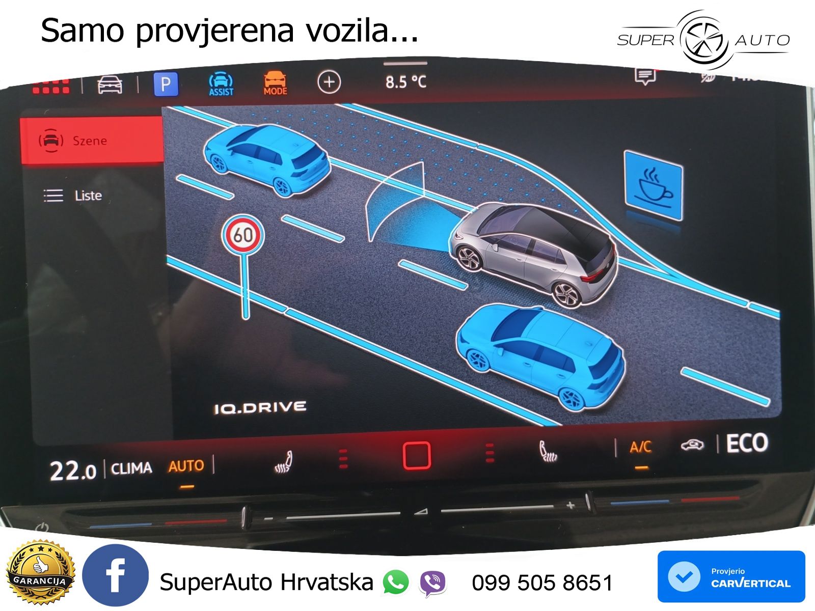 Volkswagen ID.3 GTX Performance 84 kWh (326 KS) LED+GR SJED+ACC