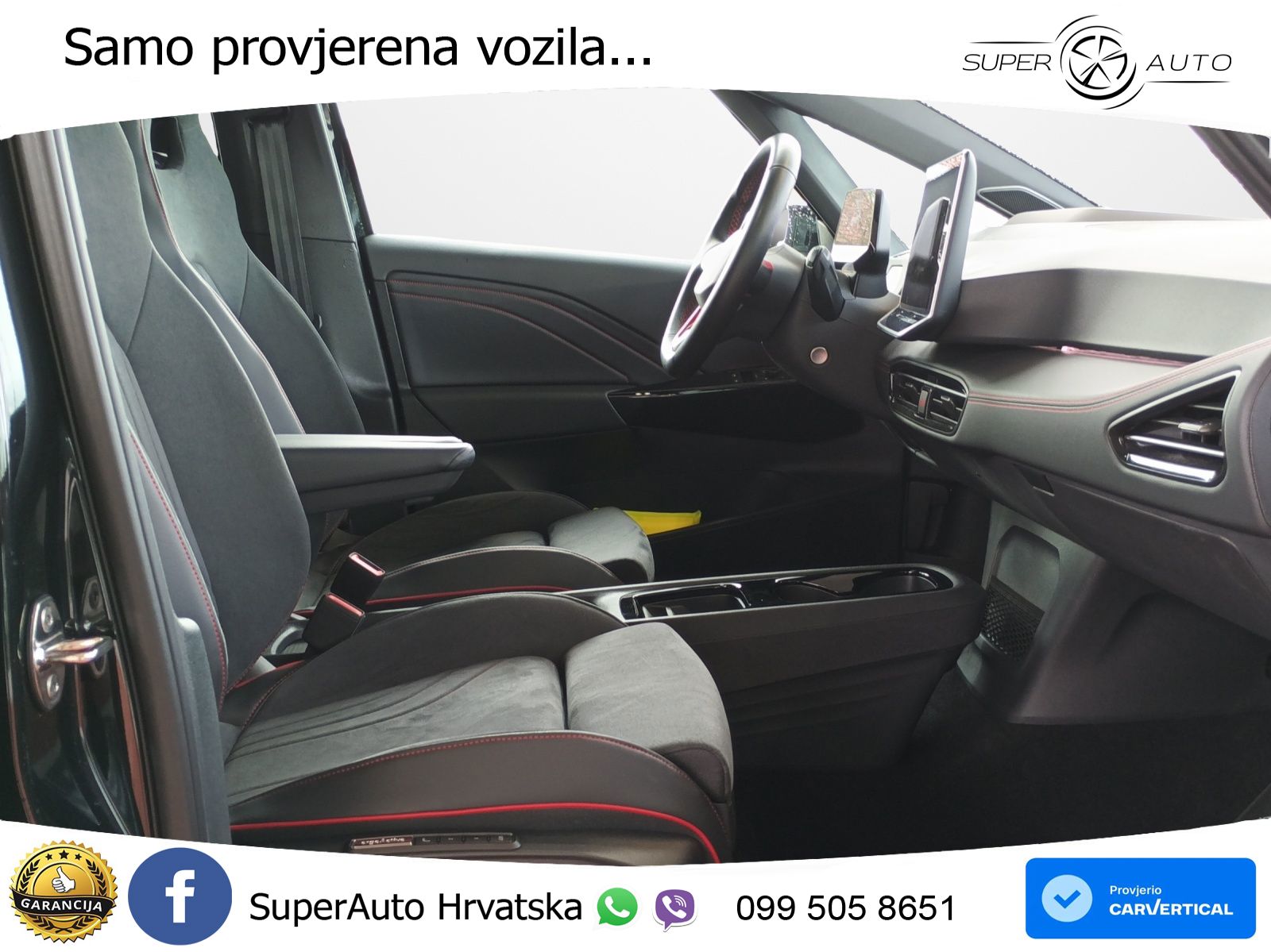 Volkswagen ID.3 GTX Performance 84 kWh (326 KS) LED+GR SJED+ACC