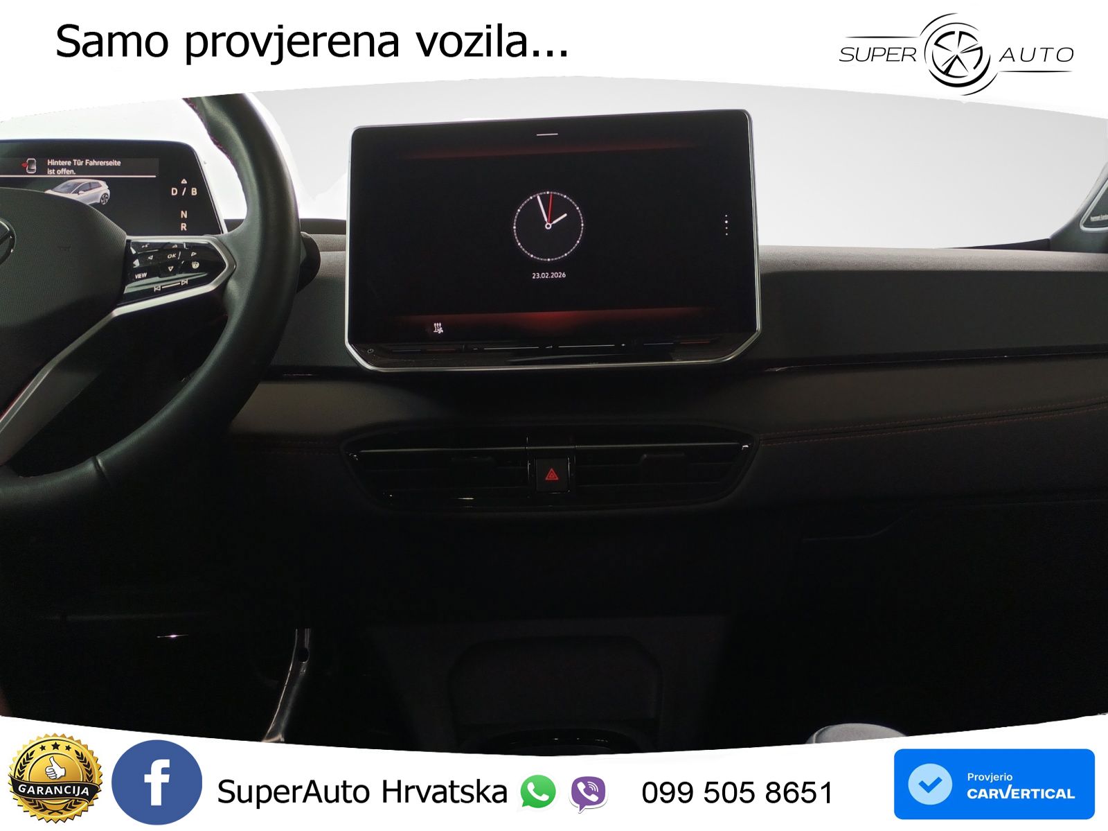 Volkswagen ID.3 GTX Performance 84 kWh (326 KS) LED+GR SJED+ACC