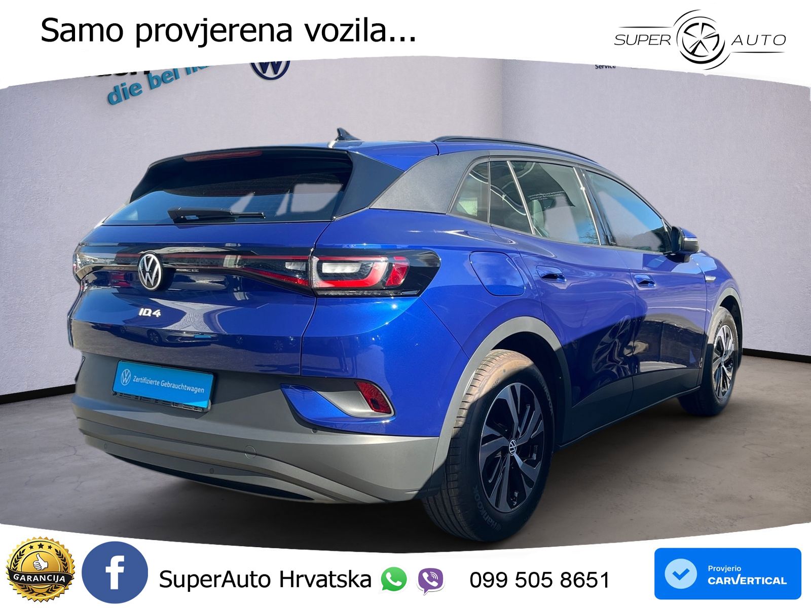 Volkswagen ID.4 Pure Performance 55 kWh (170 KS) LED+GR SJED+ACC