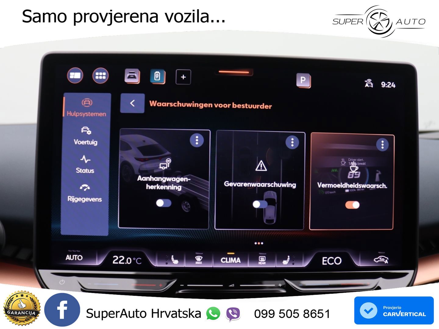Cupra Tavascan 82 kWh (286 KS) LED+GR SJED+ACC