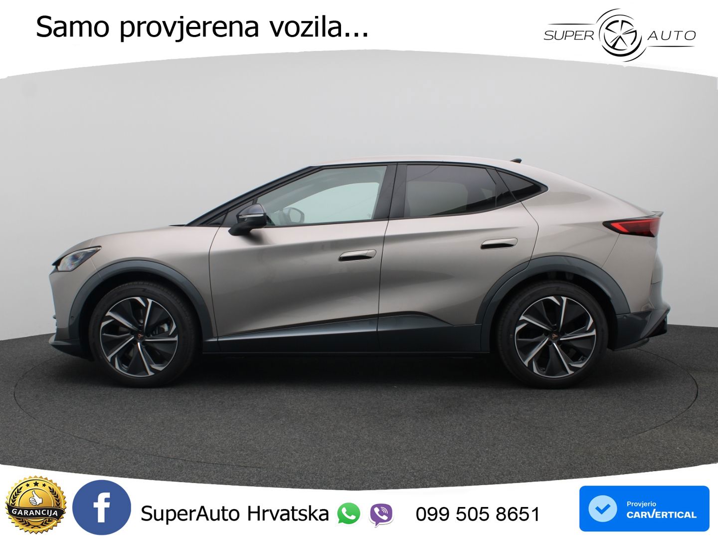 Cupra Tavascan 82 kWh (286 KS) LED+GR SJED+ACC