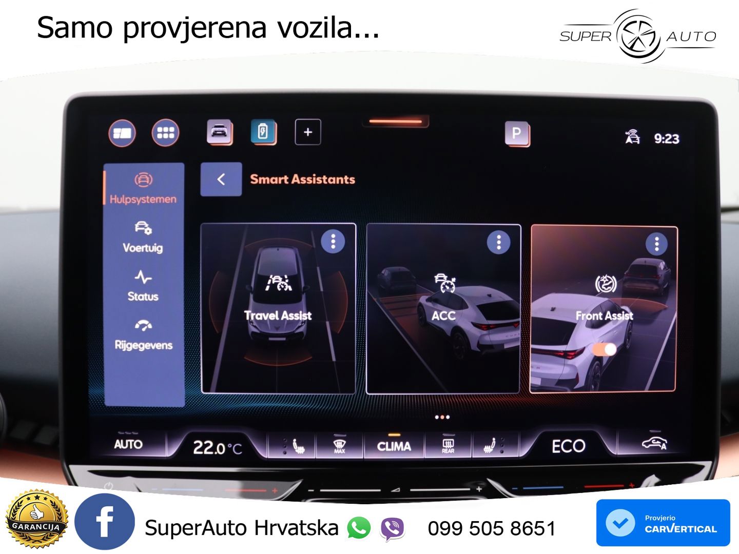 Cupra Tavascan 82 kWh (286 KS) LED+GR SJED+ACC