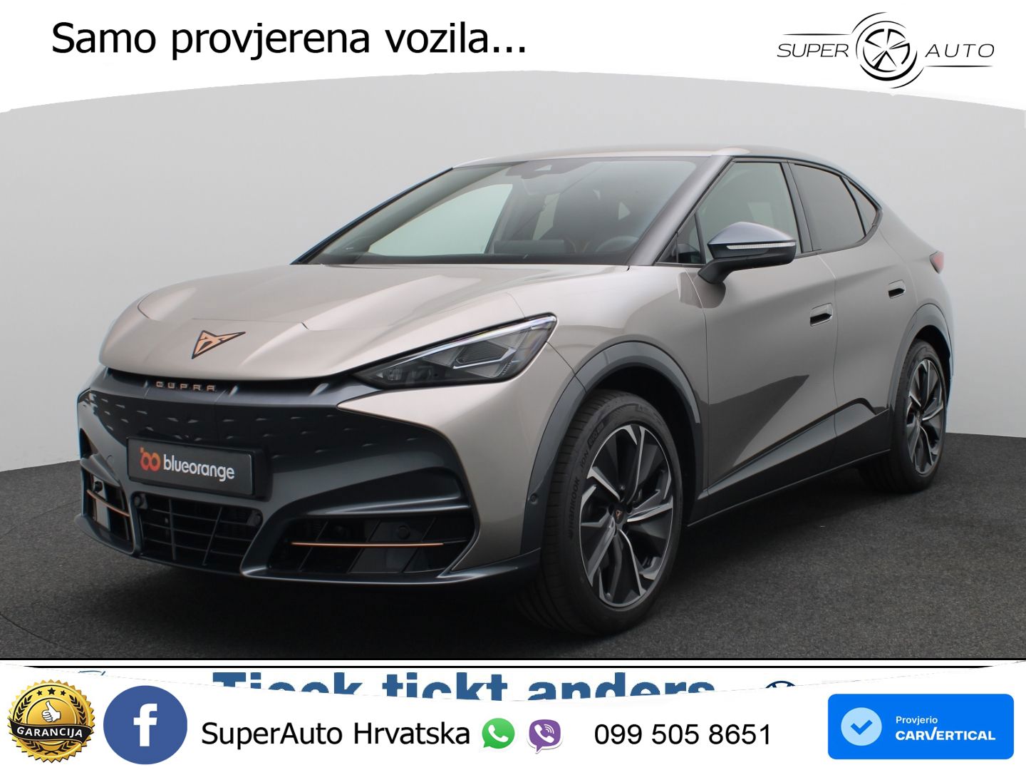 Cupra Tavascan 82 kWh (286 KS) LED+GR SJED+ACC