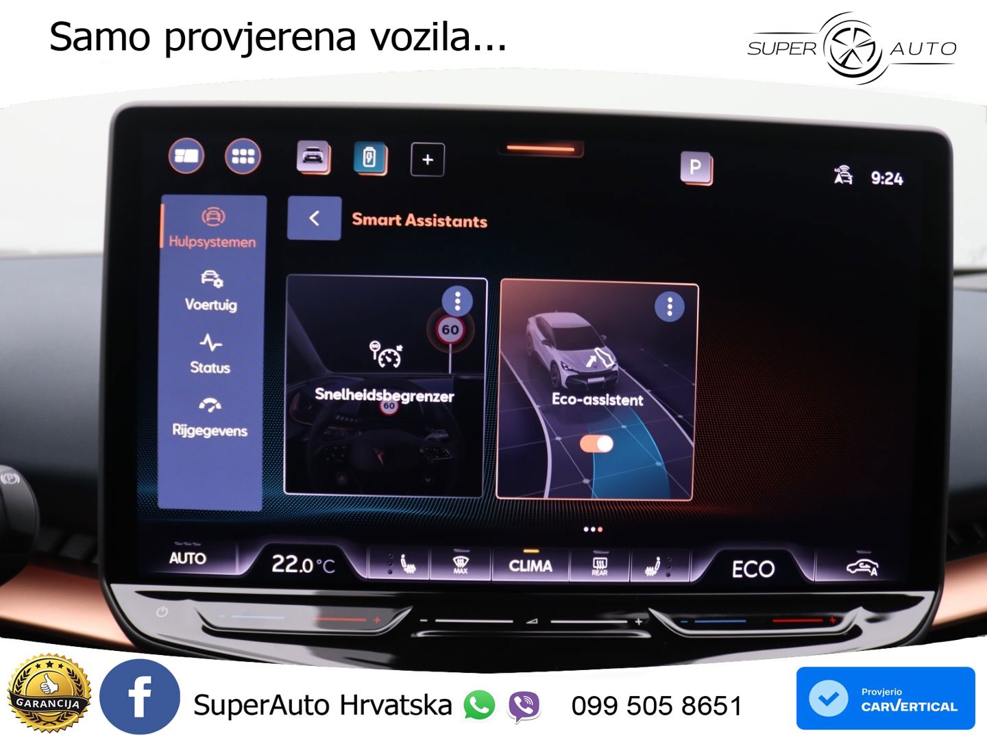 Cupra Tavascan 82 kWh (286 KS) LED+GR SJED+ACC