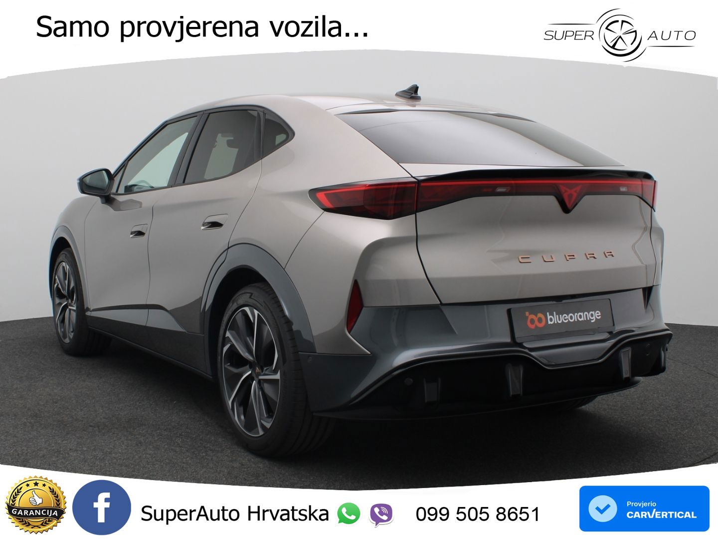 Cupra Tavascan 82 kWh (286 KS) LED+GR SJED+ACC