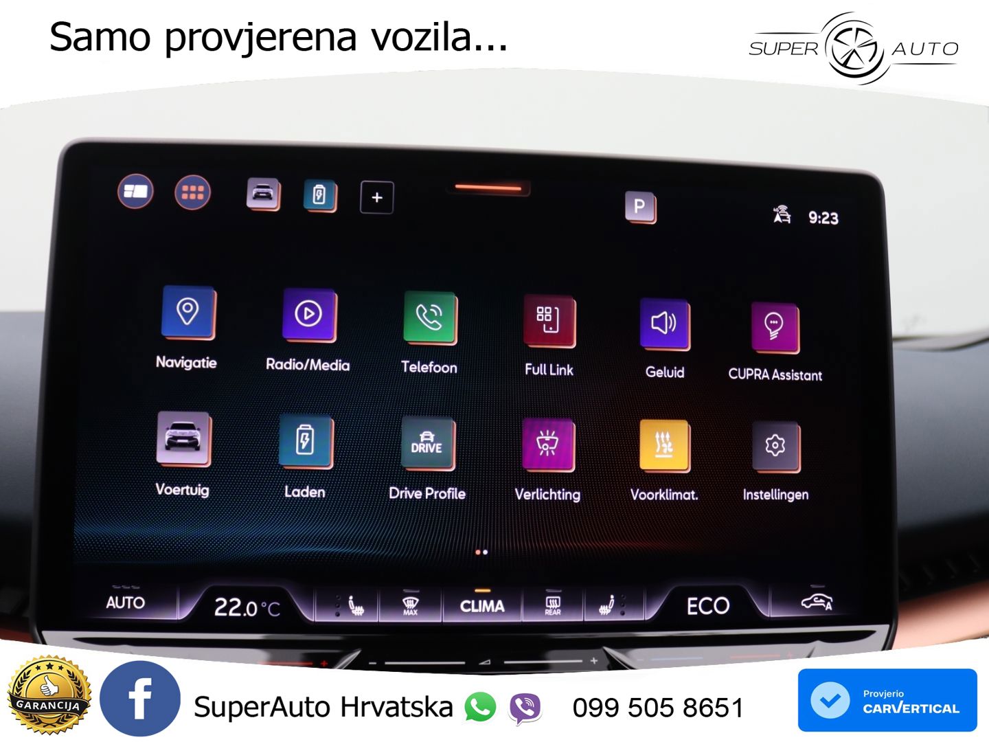 Cupra Tavascan 82 kWh (286 KS) LED+GR SJED+ACC