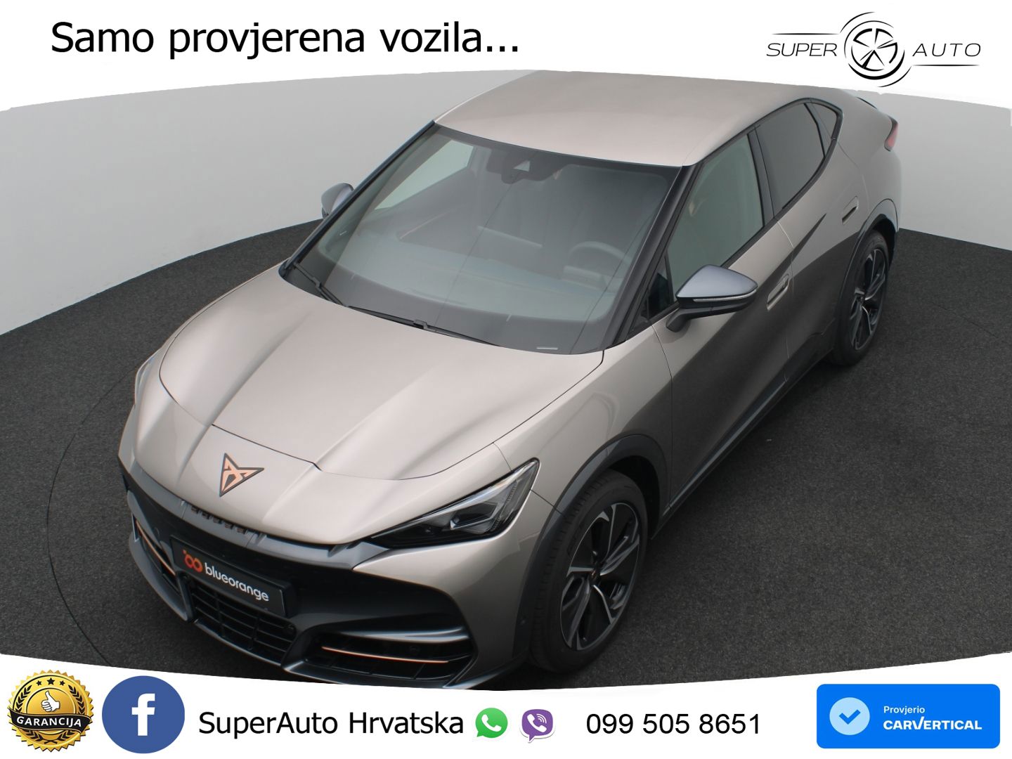 Cupra Tavascan 82 kWh (286 KS) LED+GR SJED+ACC