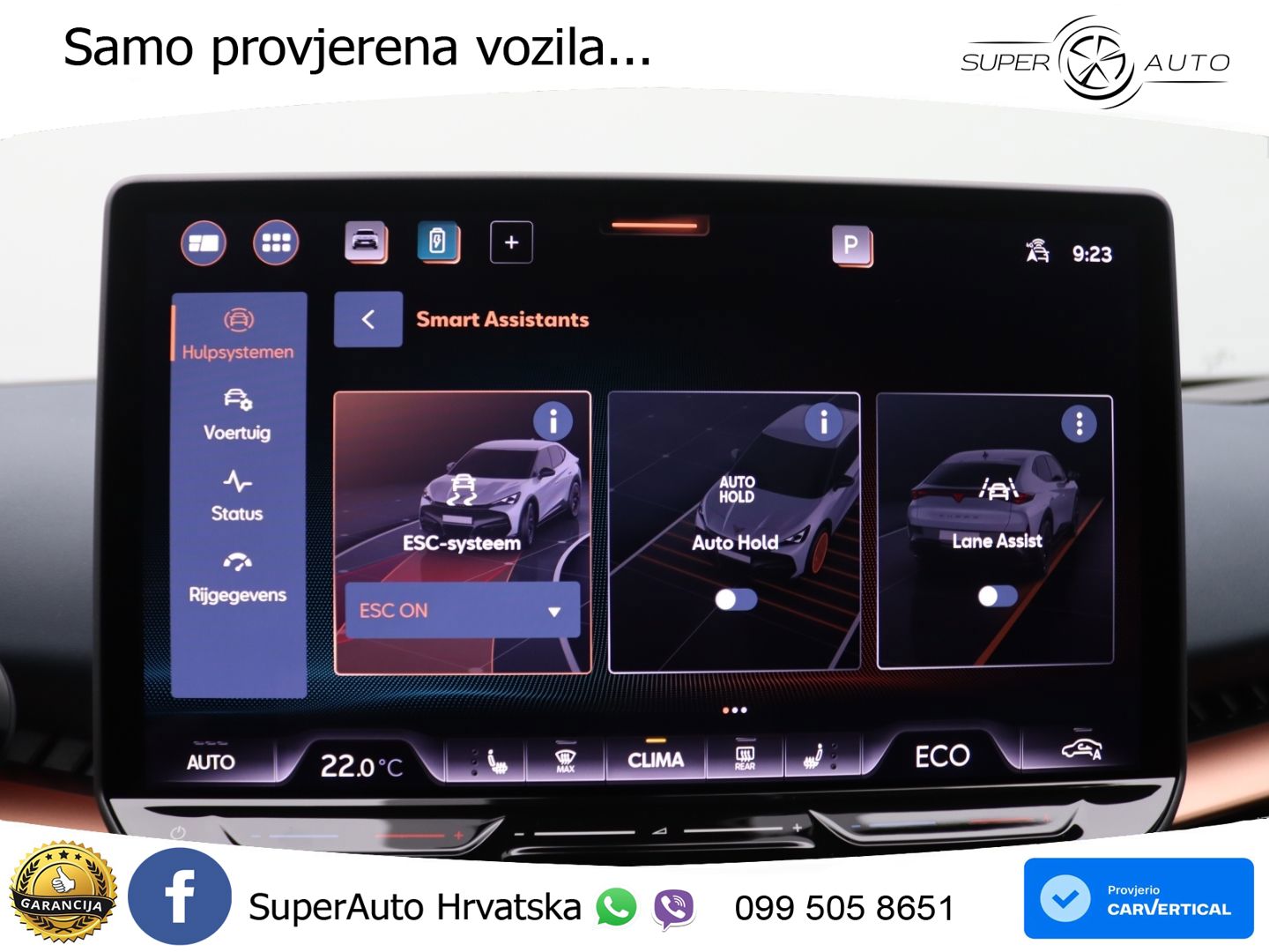 Cupra Tavascan 82 kWh (286 KS) LED+GR SJED+ACC