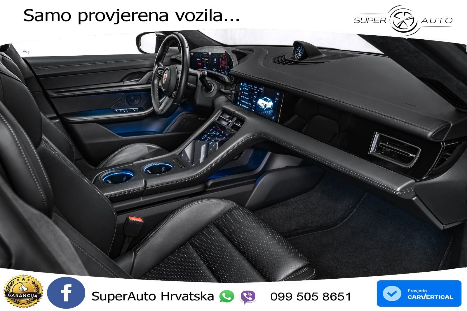 Porsche Taycan GTS Performance Plus 93.4 kWh (598 KS)
