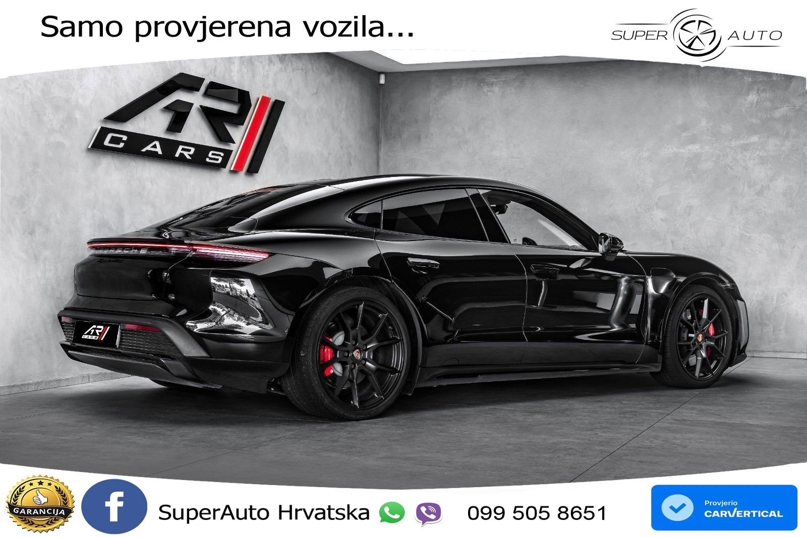 Porsche Taycan GTS Performance Plus 93.4 kWh (598 KS)