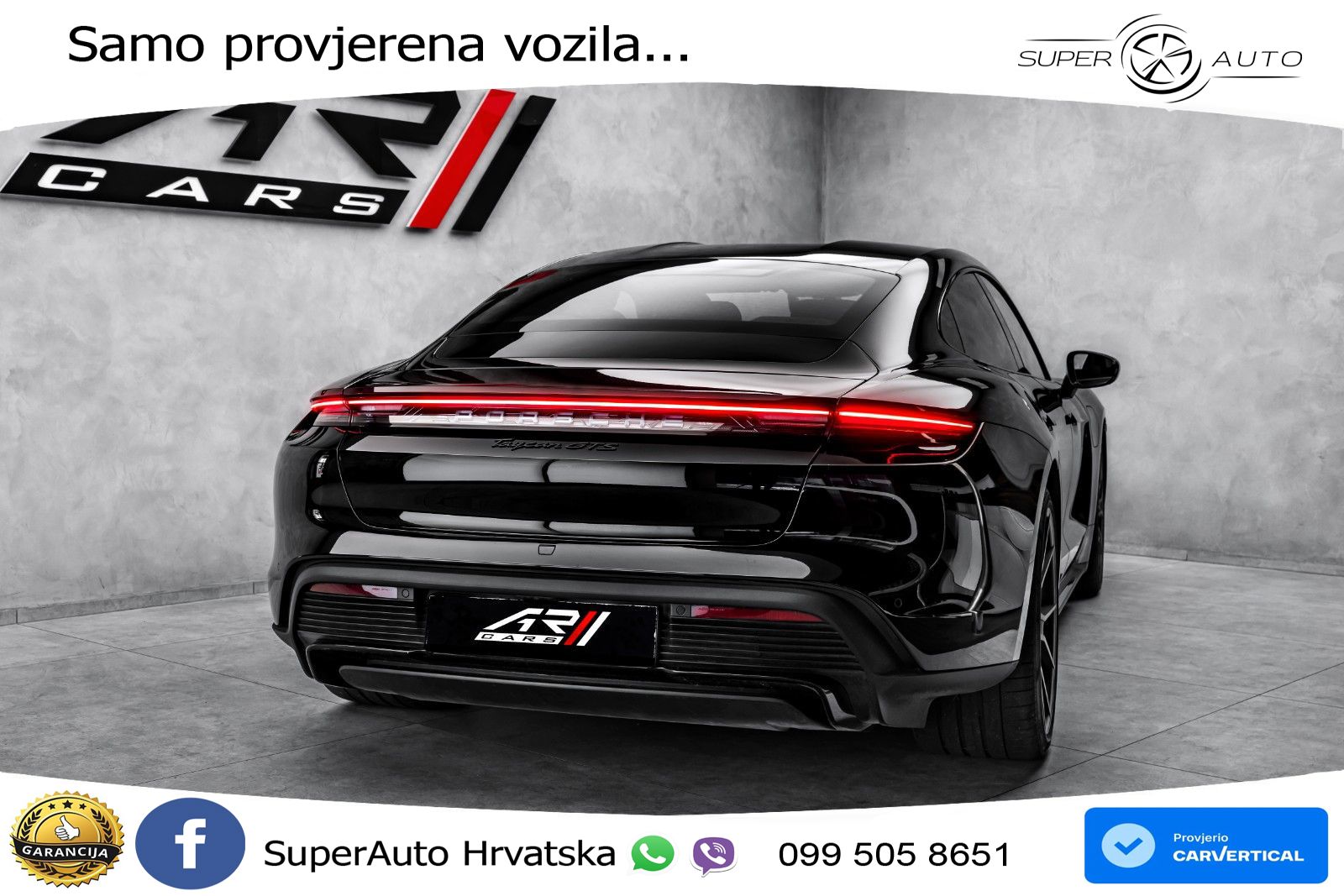 Porsche Taycan GTS Performance Plus 93.4 kWh (598 KS)