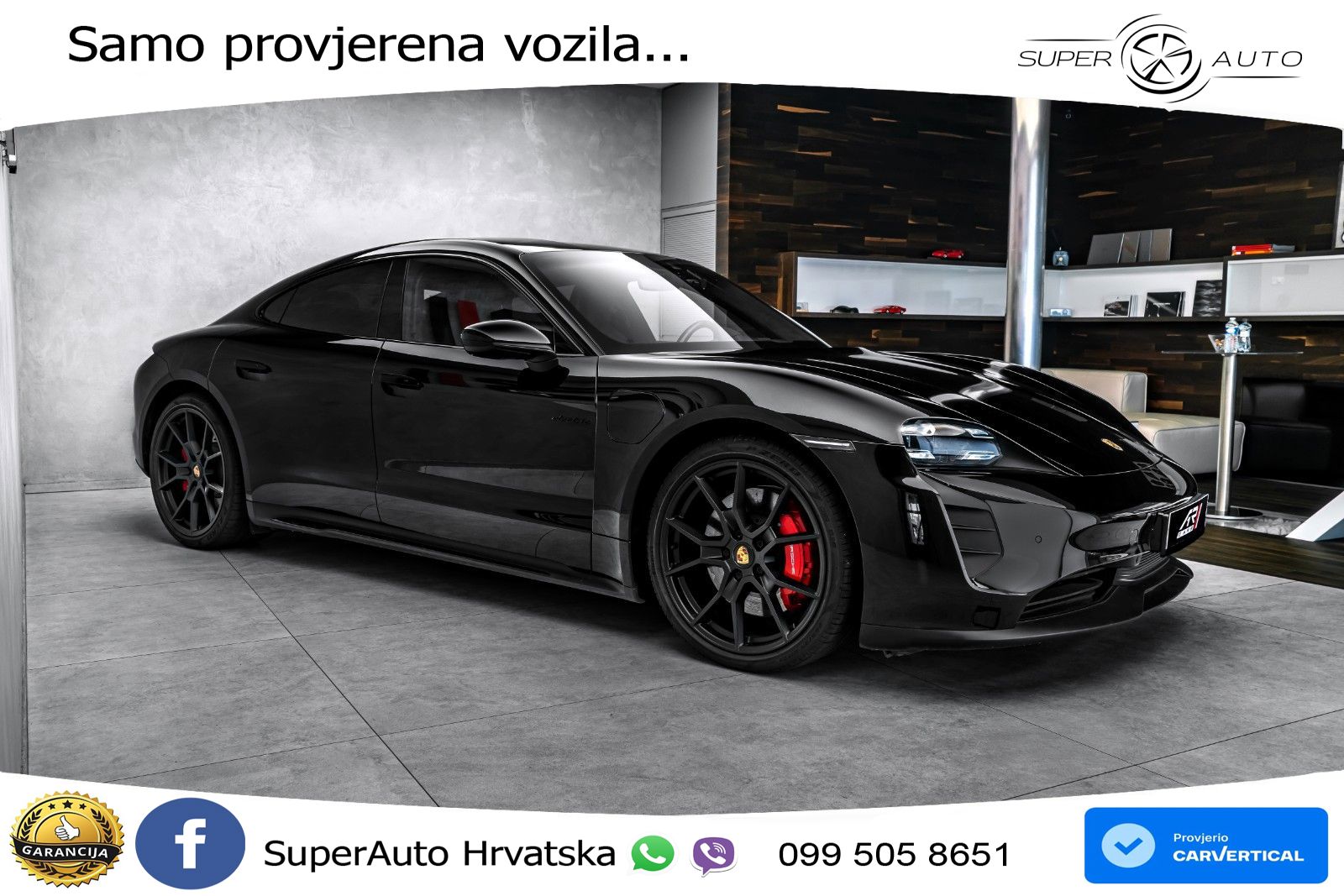 Porsche Taycan GTS Performance Plus 93.4 kWh (598 KS)