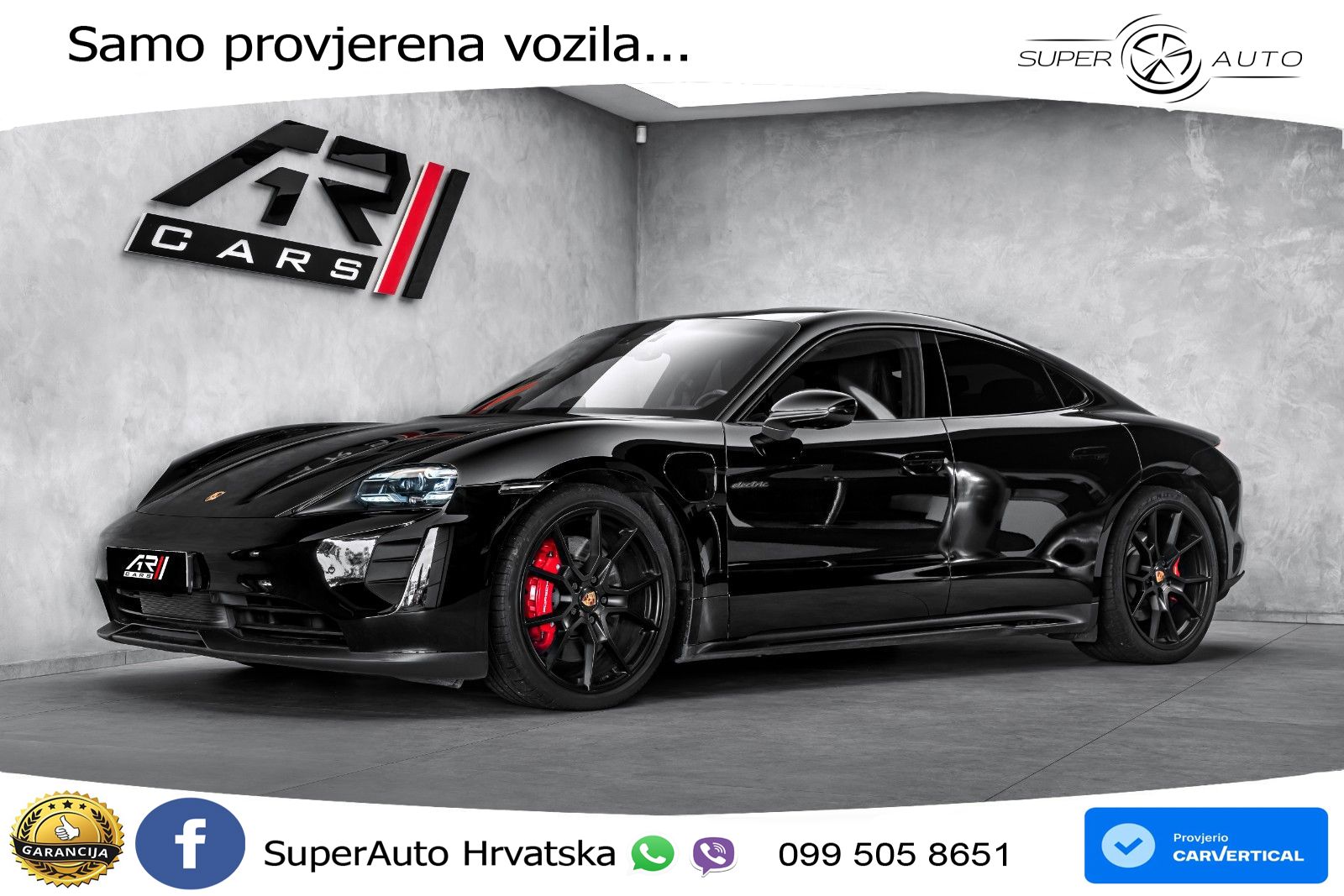 Porsche Taycan GTS Performance Plus 93.4 kWh (598 KS)