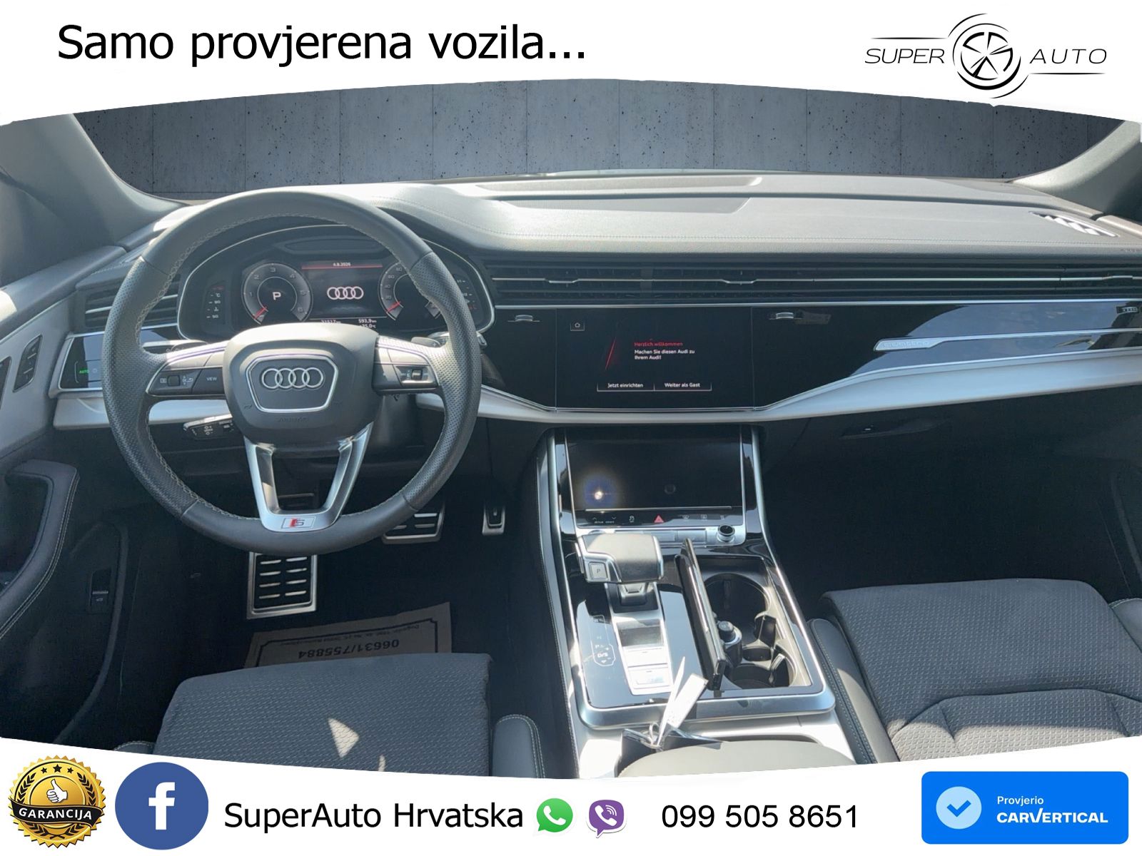 Audi Q8 50 TDI V6 (286 KS) quattro Tiptronic