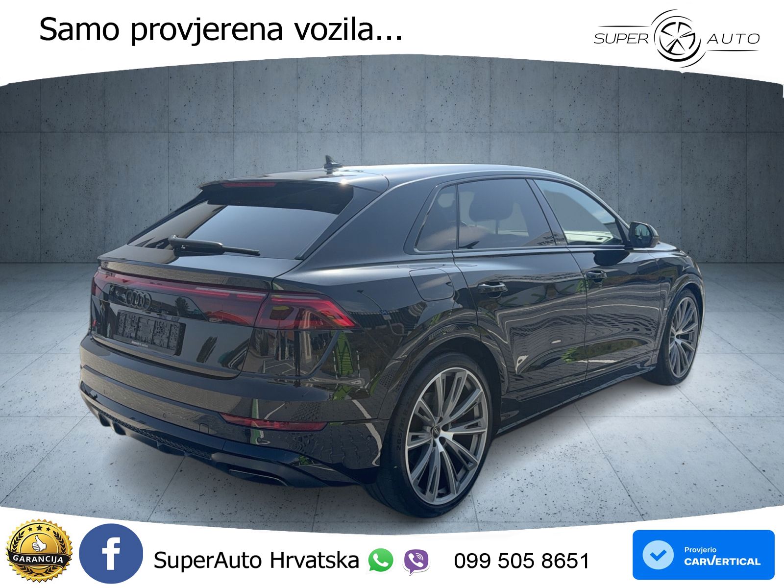 Audi Q8 50 TDI V6 (286 KS) quattro Tiptronic