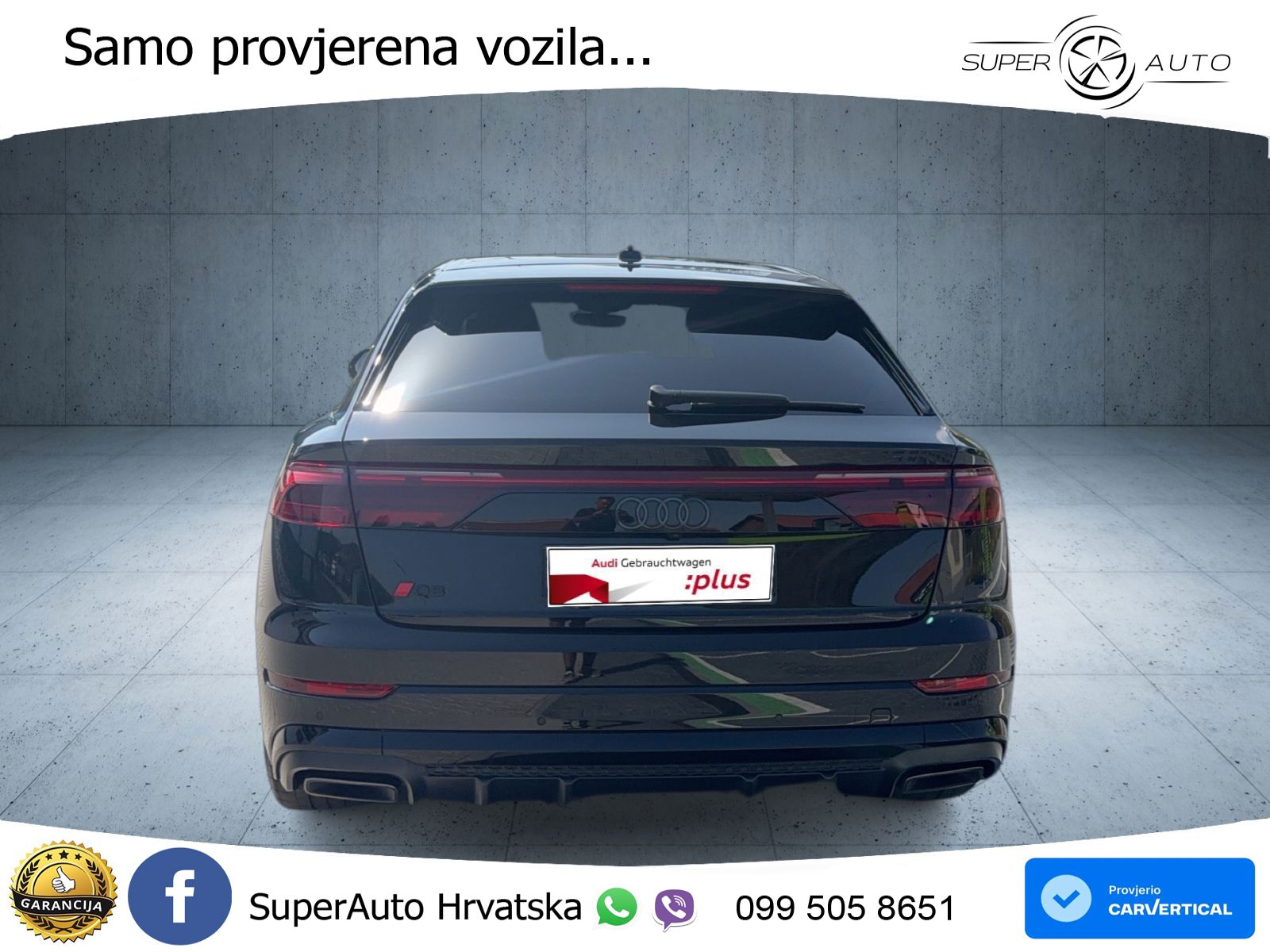 Audi Q8 50 TDI V6 (286 KS) quattro Tiptronic