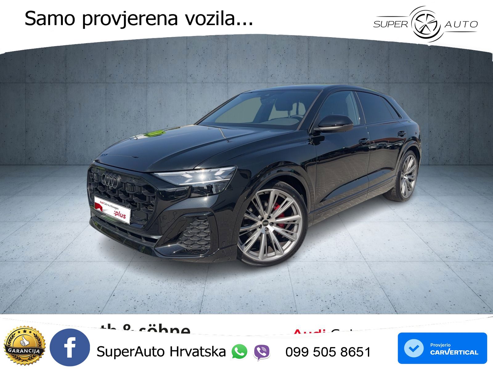 Audi Q8 50 TDI V6 (286 KS) quattro Tiptronic
