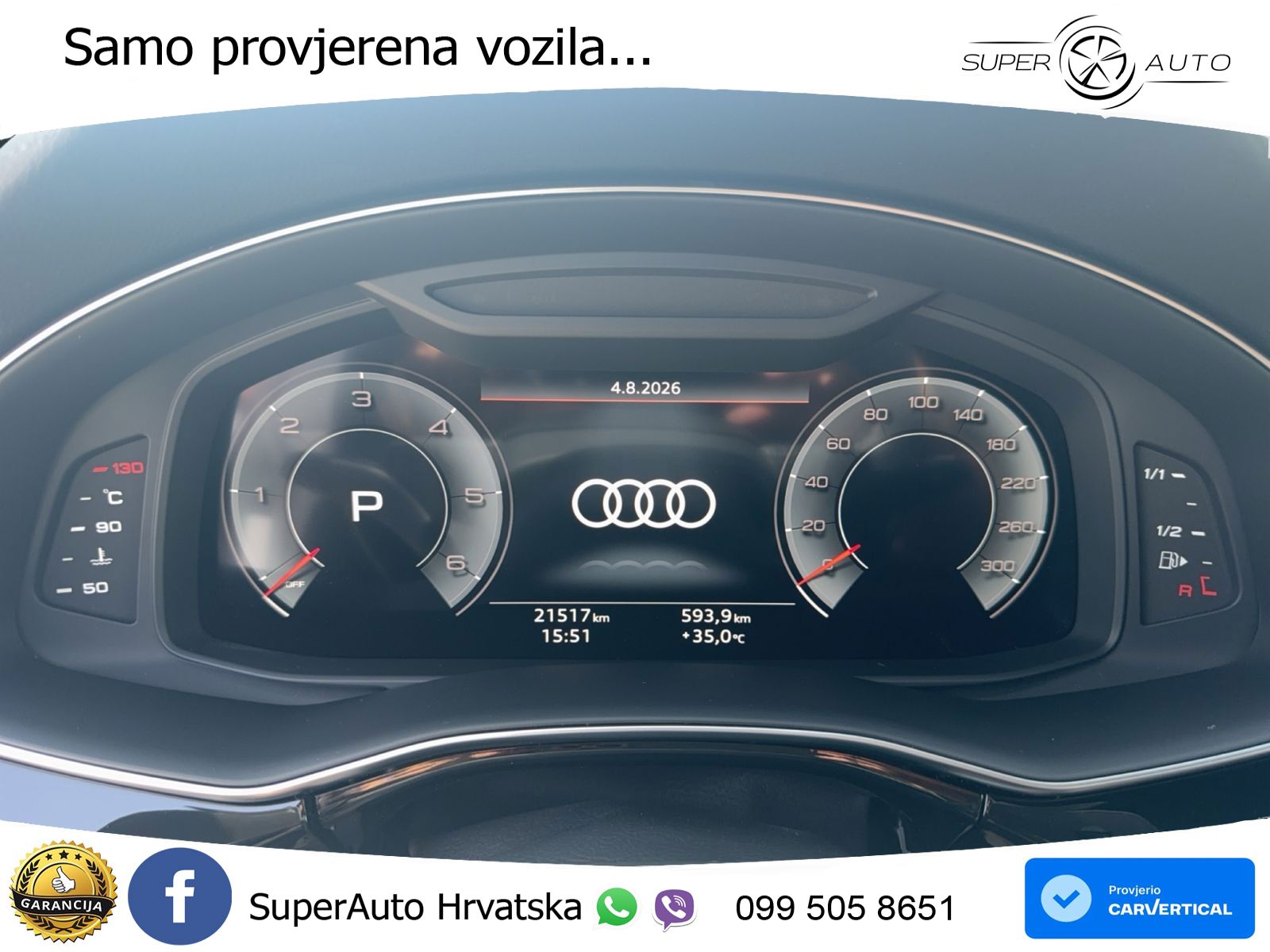 Audi Q8 50 TDI V6 (286 KS) quattro Tiptronic
