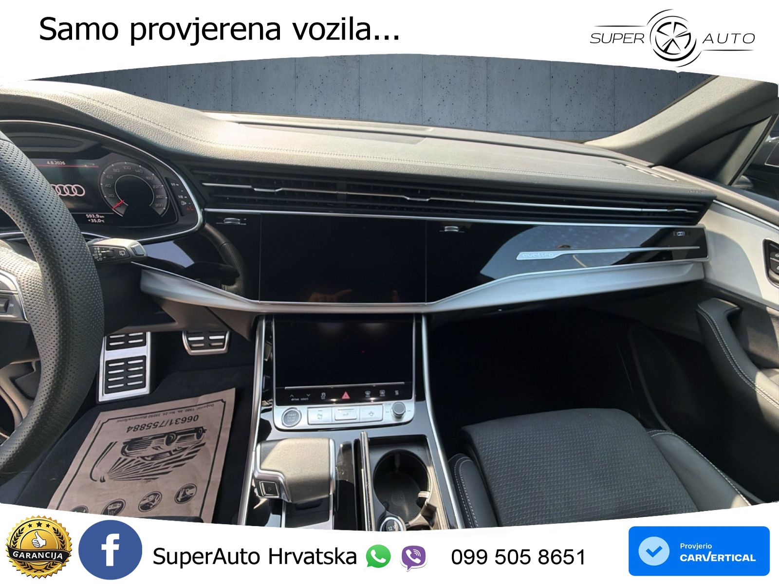 Audi Q8 50 TDI V6 (286 KS) quattro Tiptronic
