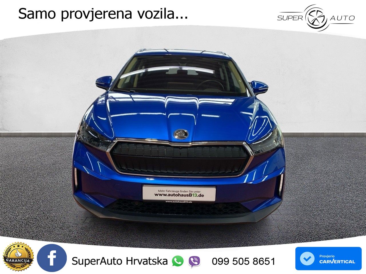 Škoda Enyaq iV 80 82 kWh (204 KS) LED+GR SJED+ACC