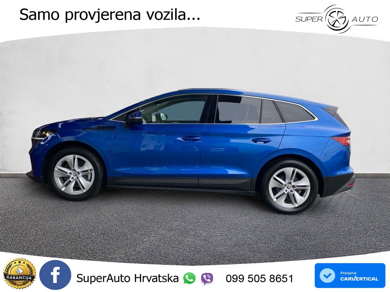 Škoda Enyaq iV 80 82 kWh (204 KS) LED+GR SJED+ACC
