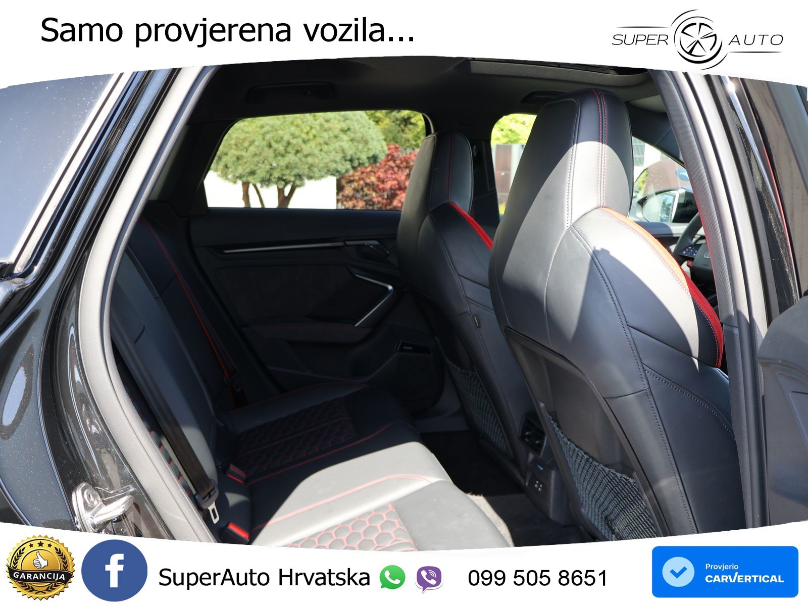 Audi RS3 Sedan 2.5 TFSI (400 KS) quattro S tronic LED+GR SJED+ACC