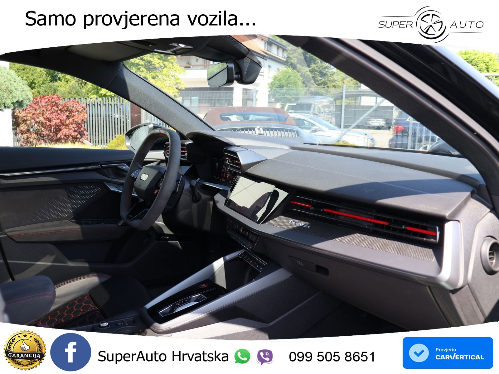 Audi RS3 Sedan 2.5 TFSI (400 KS) quattro S tronic LED+GR SJED+ACC