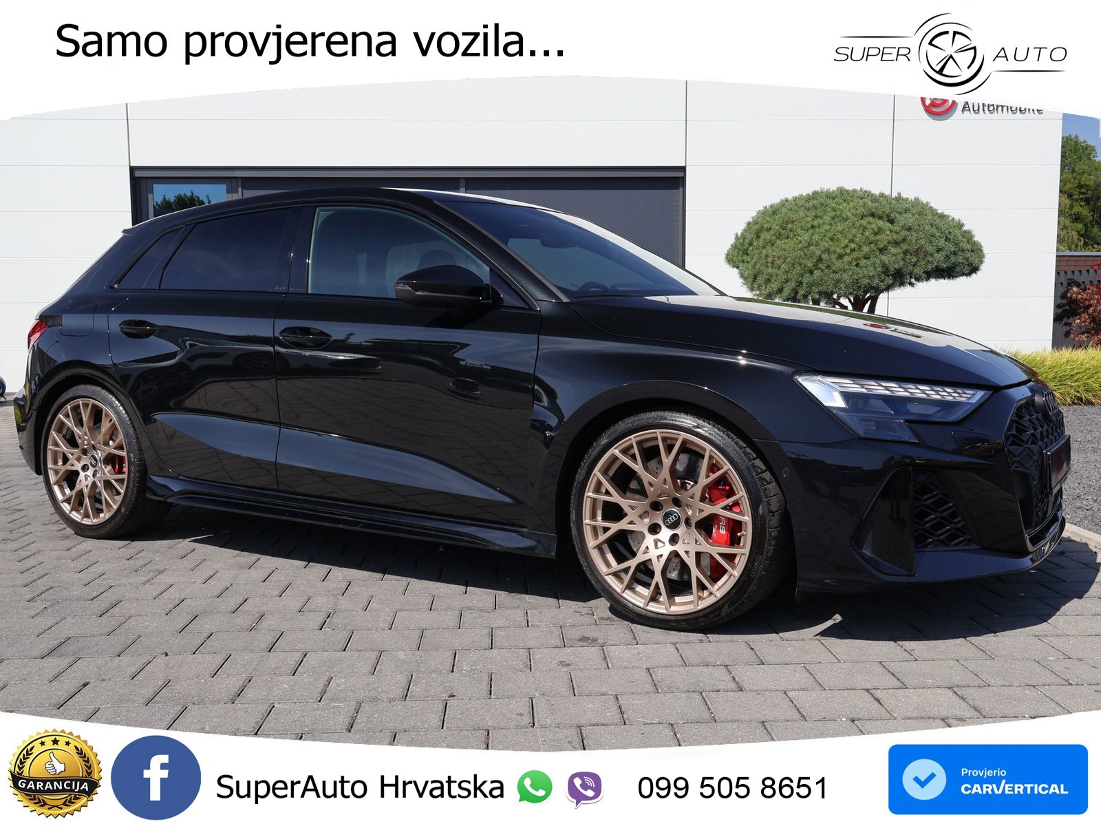 Audi RS3 Sedan 2.5 TFSI (400 KS) quattro S tronic LED+GR SJED+ACC