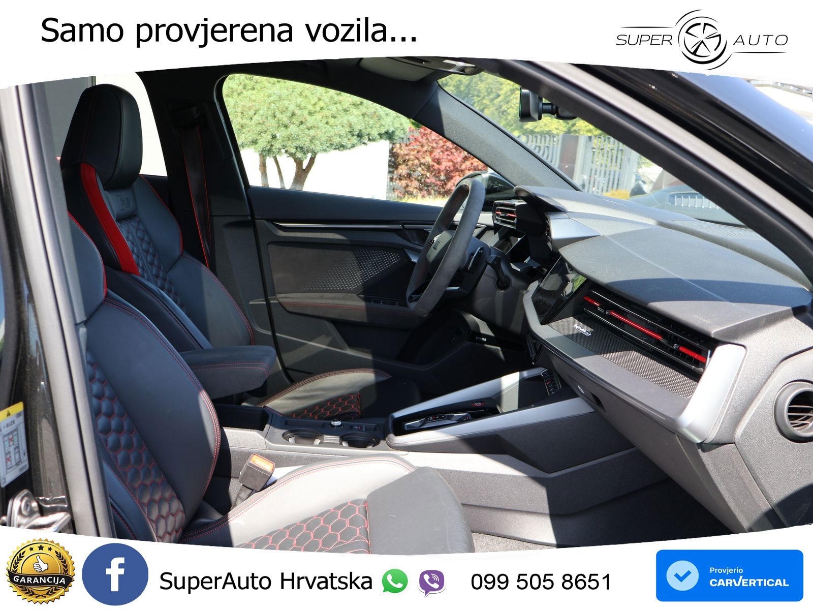 Audi RS3 Sedan 2.5 TFSI (400 KS) quattro S tronic LED+GR SJED+ACC