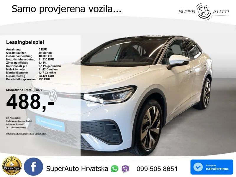 Volkswagen ID.5 Pro 82 kWh (286 KS)
