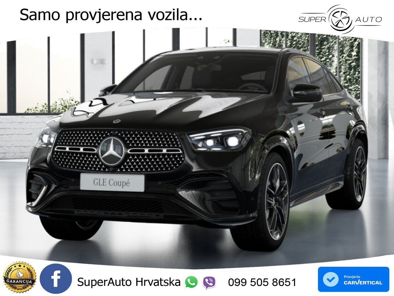 Mercedes GLE Coupe 450d (367 KS) EQ Boost 4MATIC 9G-TRONIC AMG LED+GR SJED+ACC