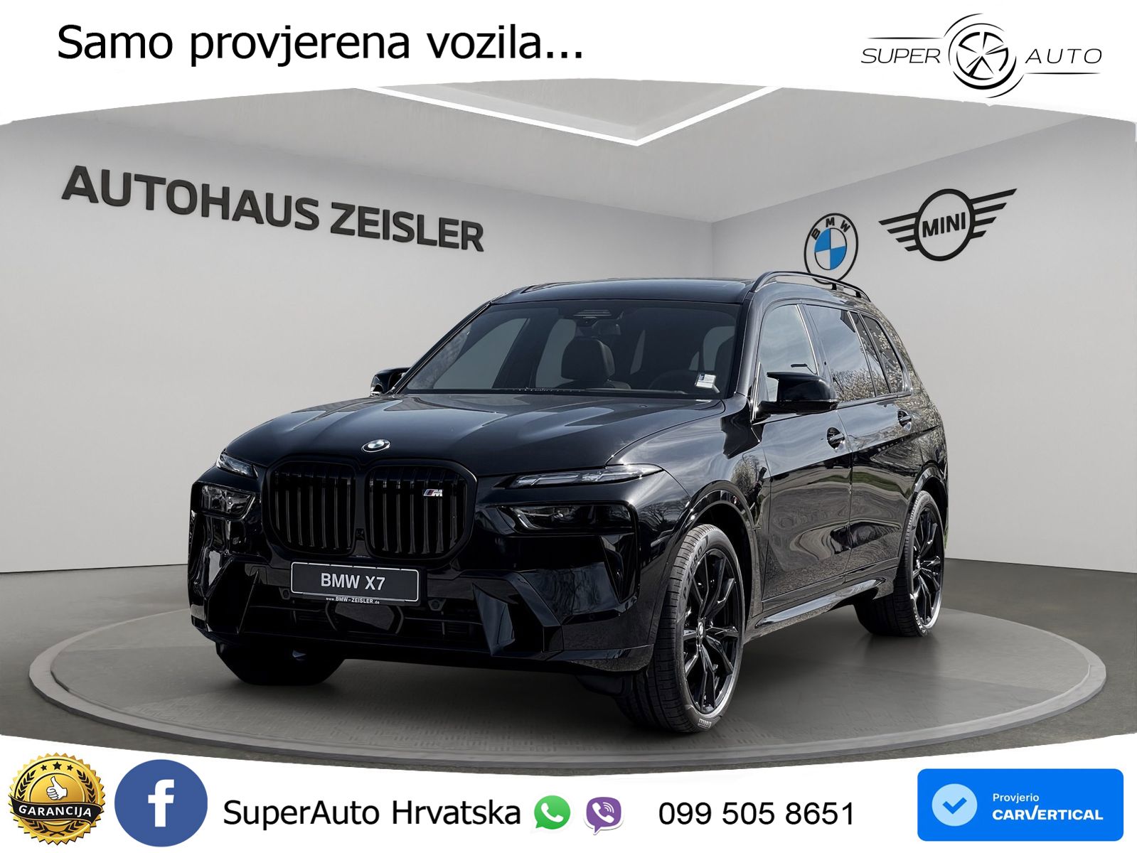 BMW X7 M60i (530 KS) xDrive Steptronic M Sport LED+GR SJED+ACC